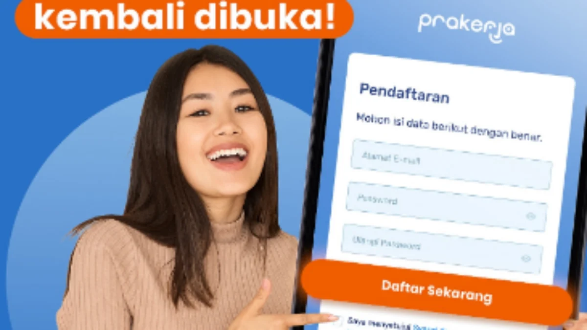 Cara Daftar Kartu Prakerja 2024 Lewat HP Cuma 5 Menit Aja