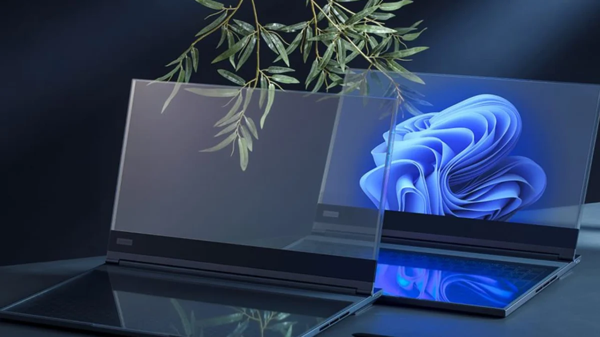 Lenovo Menggebrak Dunia Teknologi dengan Laptop Transparan