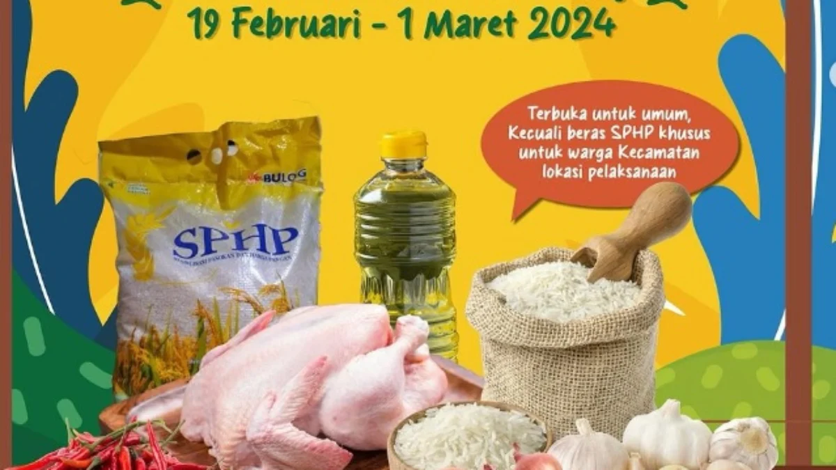 Cek Jadwal dan Lokasi Operasi Pasar Beras SPHP dan Pasar Murah di Kota Bandung 2024/ Instagram @halobandung