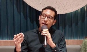 Dokter Spesialis Ilmu Kesehatan Anak RS Pondok Indah dr. Radhian Amandito, Sp.A dalam bincang-bincang kesehatan bersama Greenfields dengan tema "Cermat Penuhi Kebutuhan Nutrisi Anak" di Jakarta, Kamis (1/2/2024). ANTARA/Fitra Ashari/