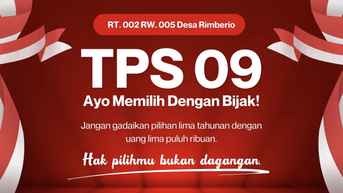Download Desain dan Template KPPS 1-7, Pengawas TPS, dan Saksi, Gratis!