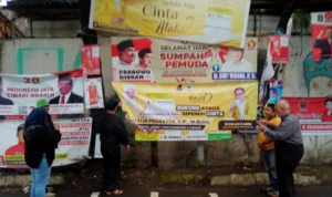 Doc. Sengketa antar Caleg Terjadinya Penumpukan APK (istimewa)