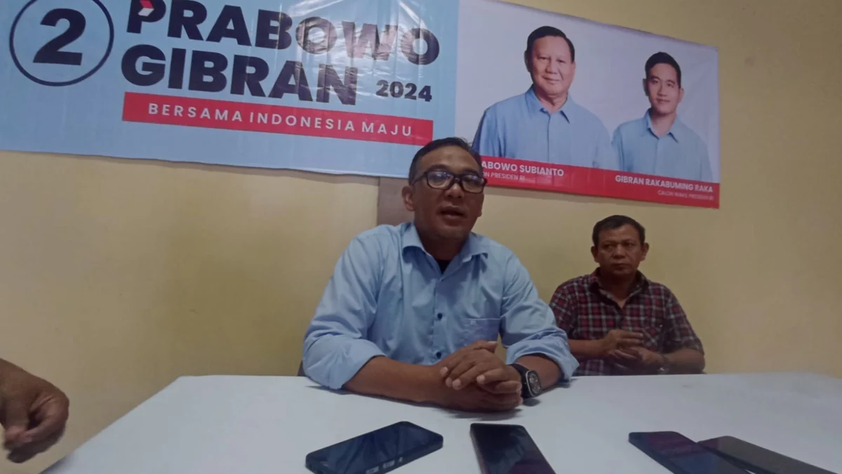 Tim Kampanye Daerah (TKD) Prabowo-gibran Kabupaten Bogor Iwan Setiawan. Foto : Sandika Fadilah/Jabarekspres.com