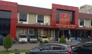 Suasana Mako Polres Bogor.