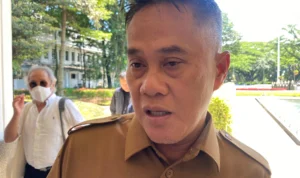 Kepala DPKP Kota Bandung, Gin Gin Ginanjar menyebut, harga beras yang naik di Kota Bandung akibat el Nino.