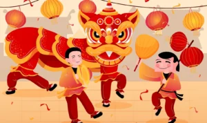Menjadi Salah Satu Simbol Perayaan Imlek, Ketahui Apa Itu Barongsai ilustrasi: Freepik)