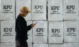Ilustrasi Gudang Logistik Pemilu 2024. (Pandu Muslim/Jabar Ekspres)