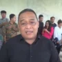 Wakil ketua Tim Pemenangan Nasional (TPN) Ganjar-Mahfud, Benny Rhamdany saat menanggapi banyaknya kampus yang melakukan petisi terkait demokrasi di Indonesia. Foto Agi Jabar Ekspres