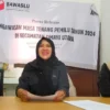 Jelang Pencoblosan, Panwascam Cimahi Utara Jaga Ketertiban APK Agar Pemilu 2024 Aman dan Kondusif Doc. Koordinator Divisi (Kordiv) Penanganan Pelanggaran dan Penyelesaian Sengketa (PPPS) Panwascam Cimahi Utara, Ani Nurleni dalam Jumpa Pers Pengawasan Masa Tenang Pemilu (istimewa)