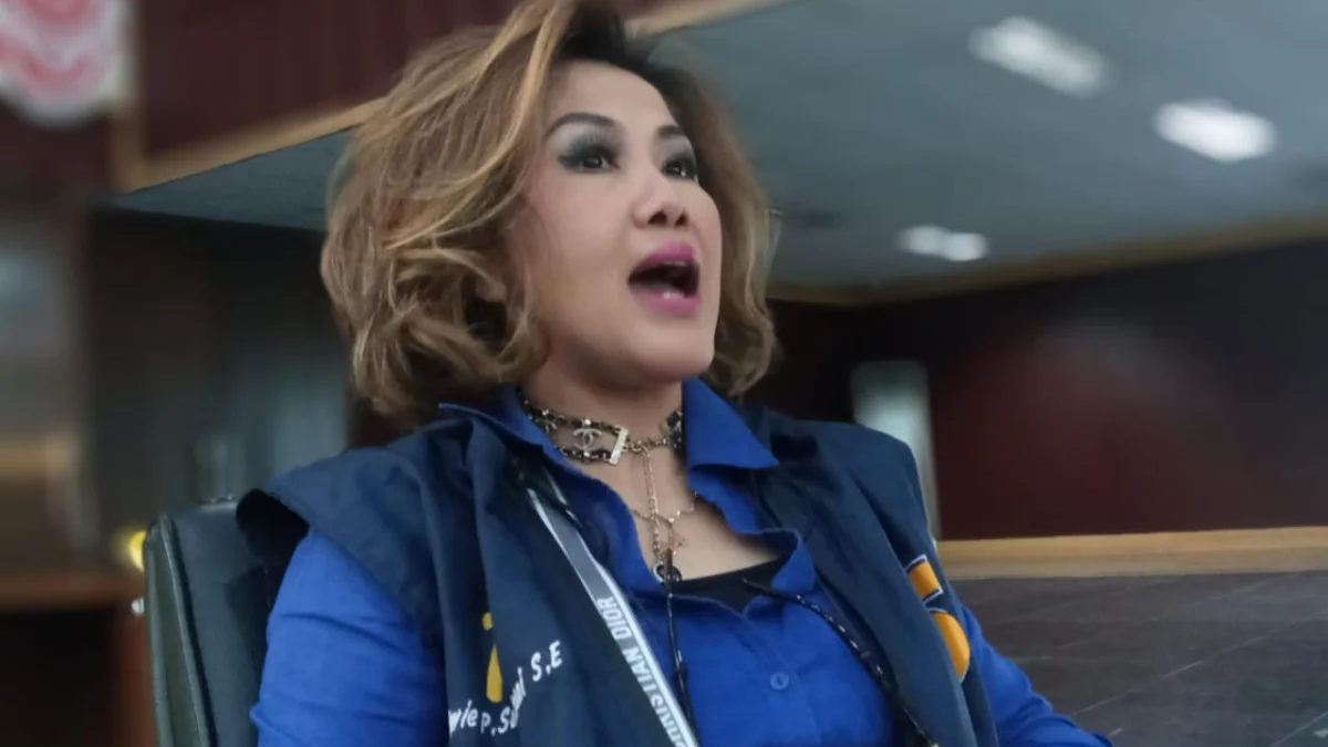 Sekretaris DPD Partai Nasdem Kota Bogor, Devie P Sultani. (Yudha Prananda / Jabar Ekspres)