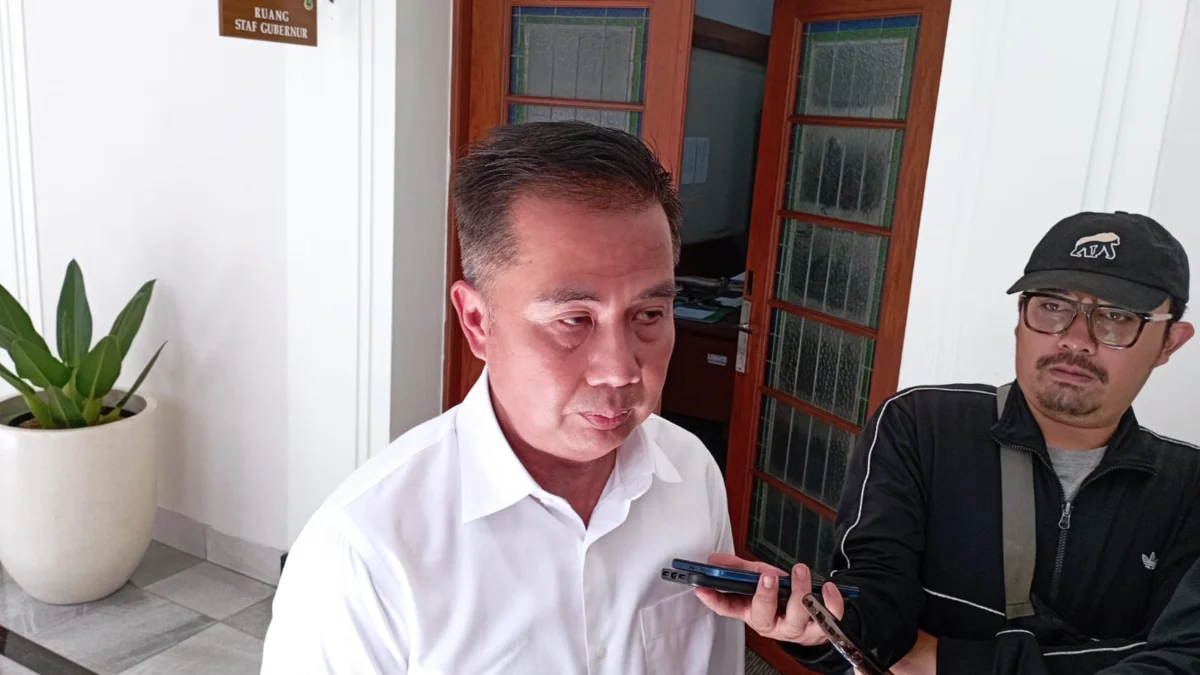 Dok. Pj Gubernur Jabar, Bey Triadi Machmudin. Rabu (22/2). Foto. Sandi Nugraha.