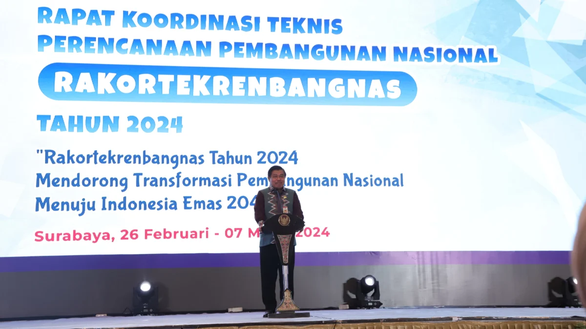 Rakortekrenbang 2024, Sekjen Kemendagri Wakili Mendagri Paparkan 6 Arahan Penting