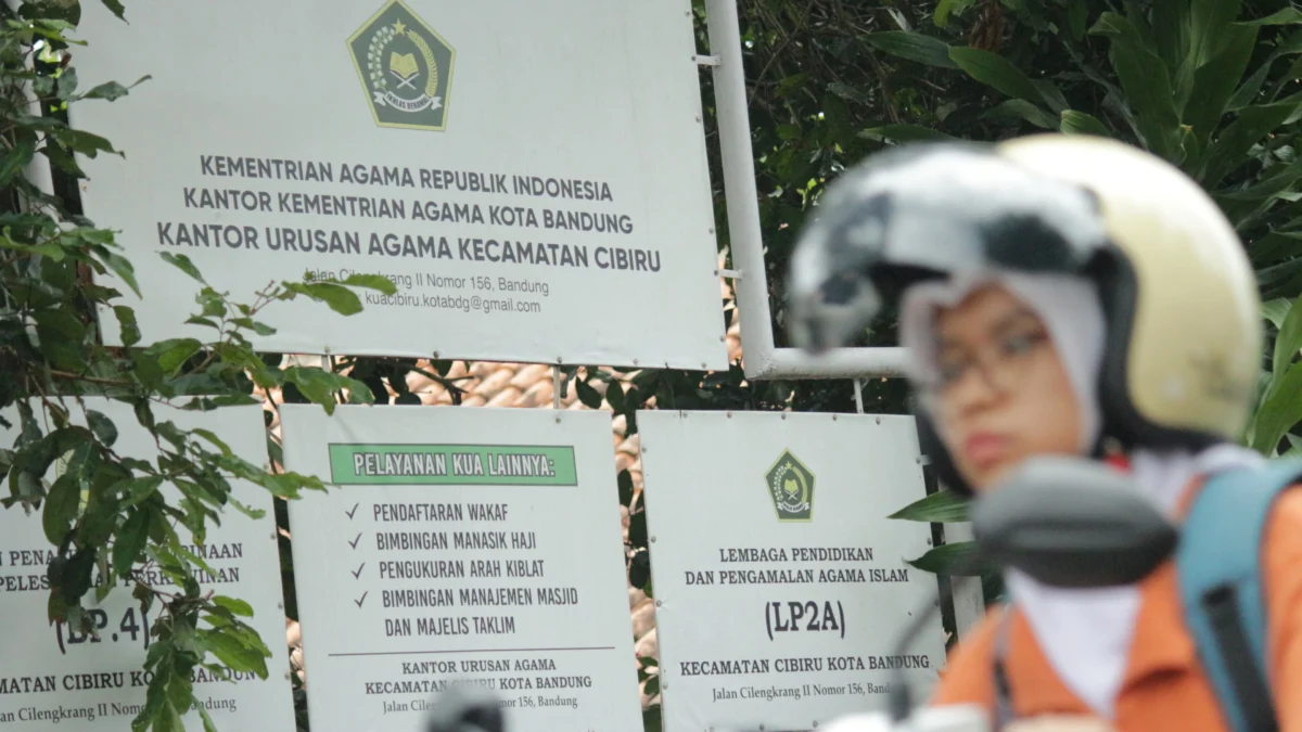 Pernikahan non Muslim di KUA mendapat lampu hijau dari Kemenag Kabupaten Bandung.