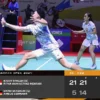 Well done Rinov/Pitha berhasil maju ke babak 16 besar menyusul Rehan/Lisa ( Instagram: badminton.ina)