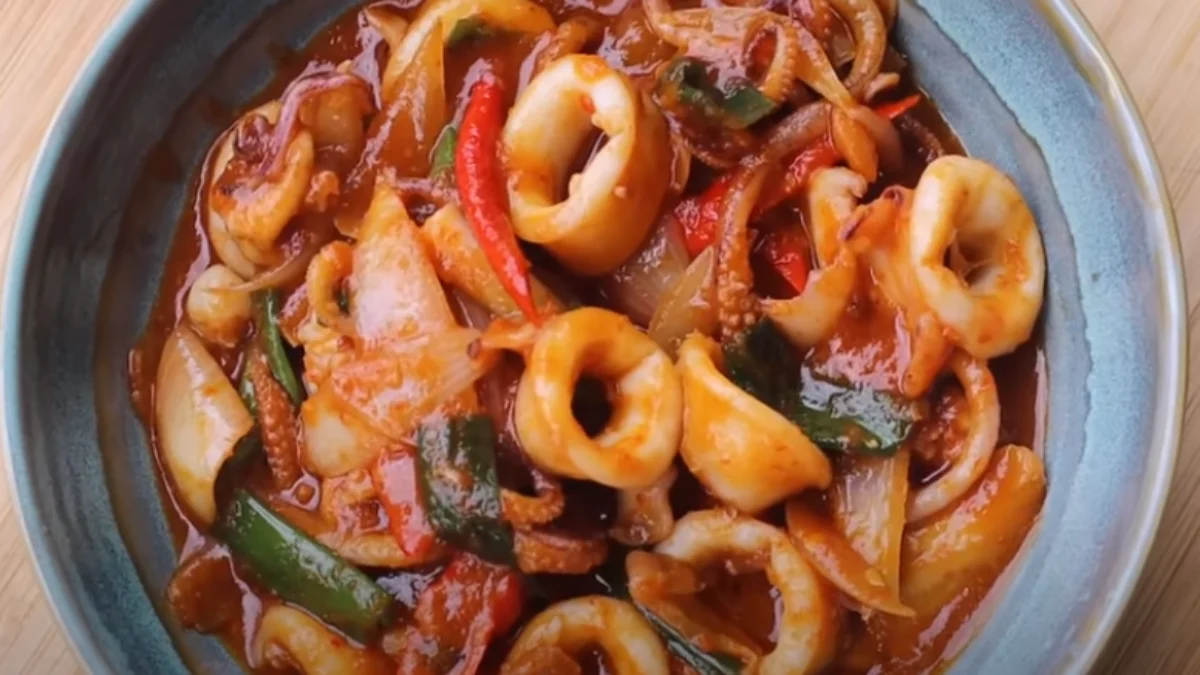 Kuliner Rumahan yang Menggoda, Inilah Resep Cumi Saus Padang yang Wajib Dicoba!