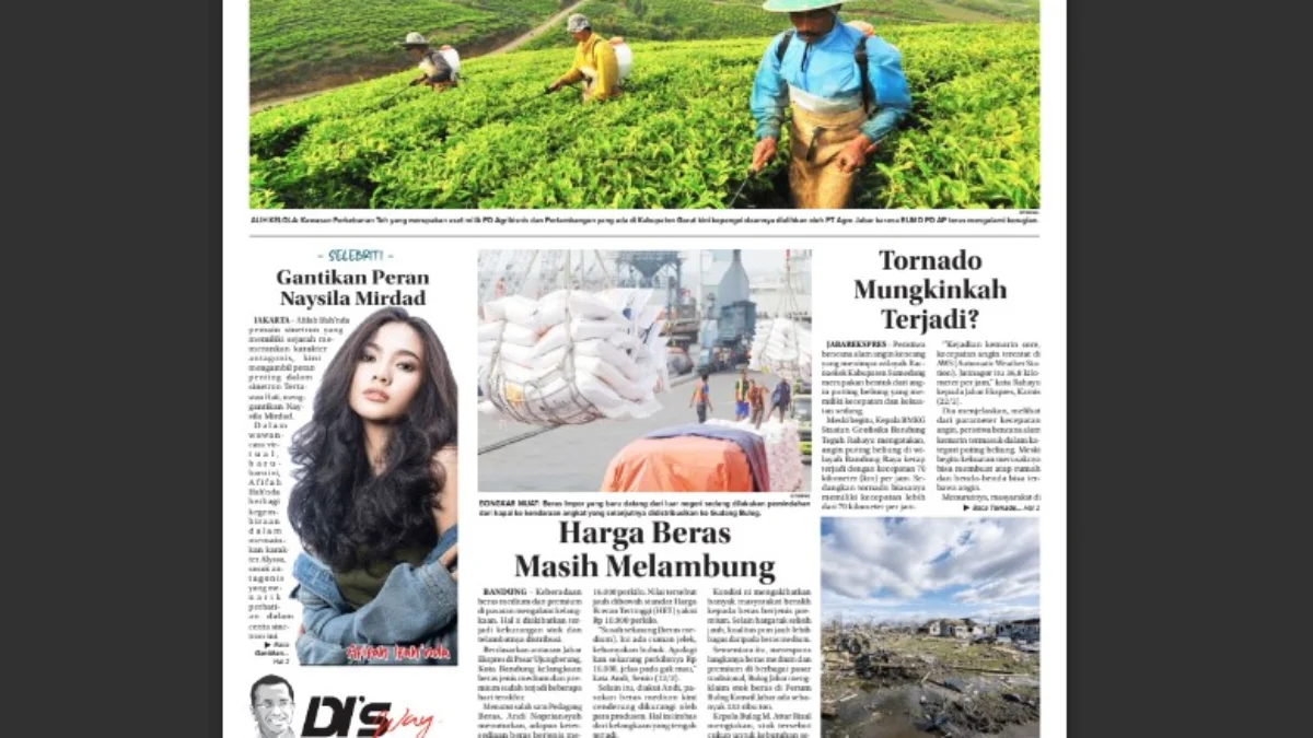 Epaper Jabar Ekspres Edisi Selasa, 27 Februari 2024