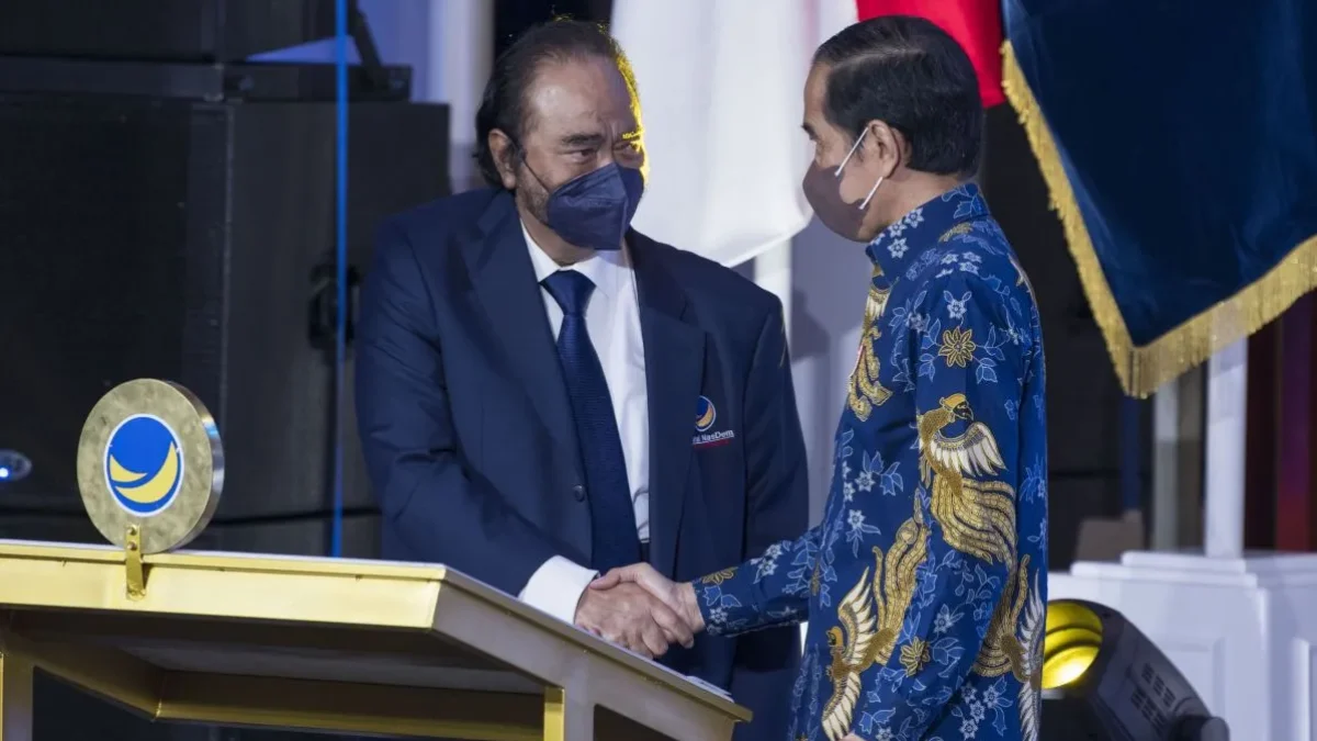 Presiden Jokowi dan Surya Paloh
