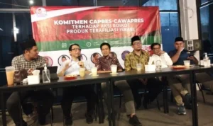 Relawan Capres-Cawapres Serukan Boikot Produk Israel dalam Dialog Komitmen di Jakarta