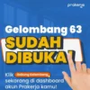 Kartu Prakerja Gelombang 63 Resmi Dibuka, Ini Cara Daftarnya