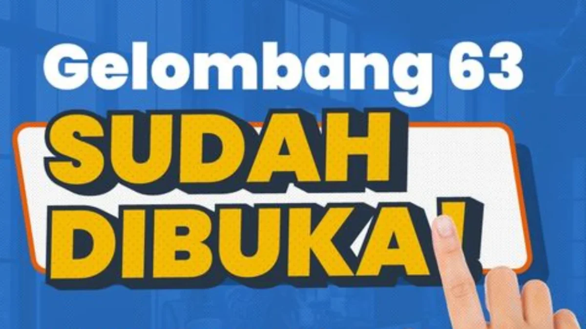 Kartu Prakerja Gelombang 63 Resmi Dibuka, Ini Cara Daftarnya