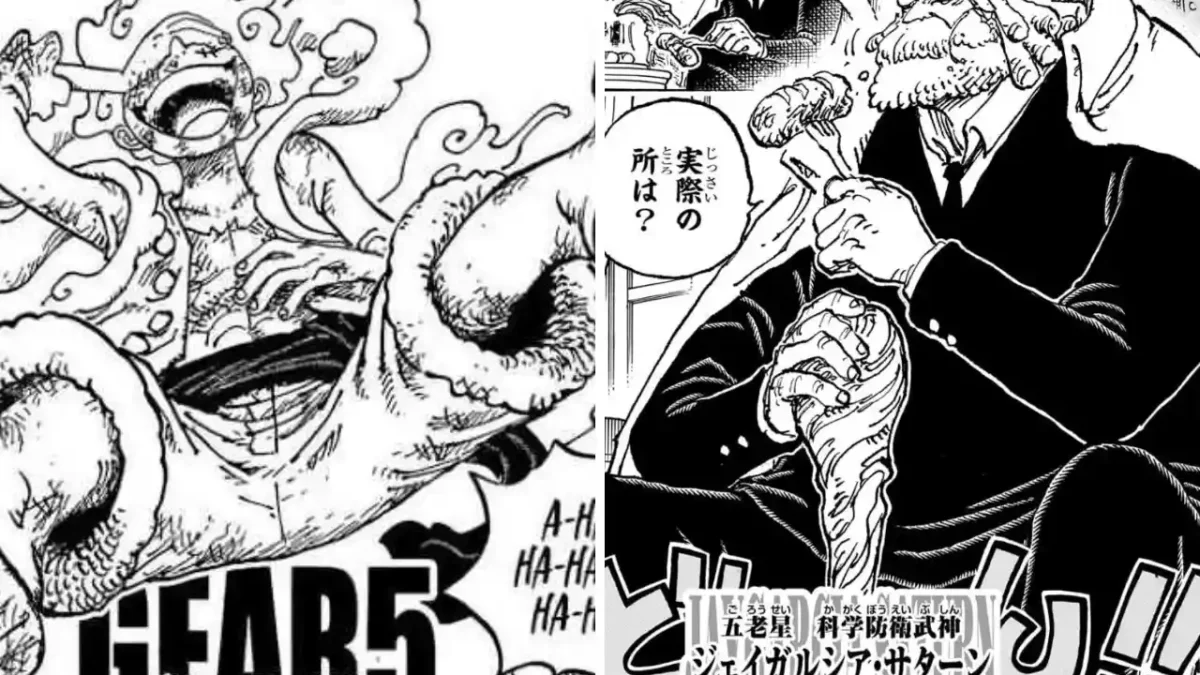 Spoiler One Piece 1107: Pertarungan Puncak Luffy Lawan Gorosei Saturn!
