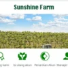 Aplikasi Investasi Sunshine Farm yang dipertanyakan keamanannya.