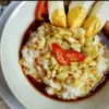 Salah satu menu aneka bubur untuk buka puasa.