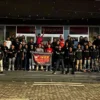 Kopdar gabungan puluhan bikers Honda di karawang.