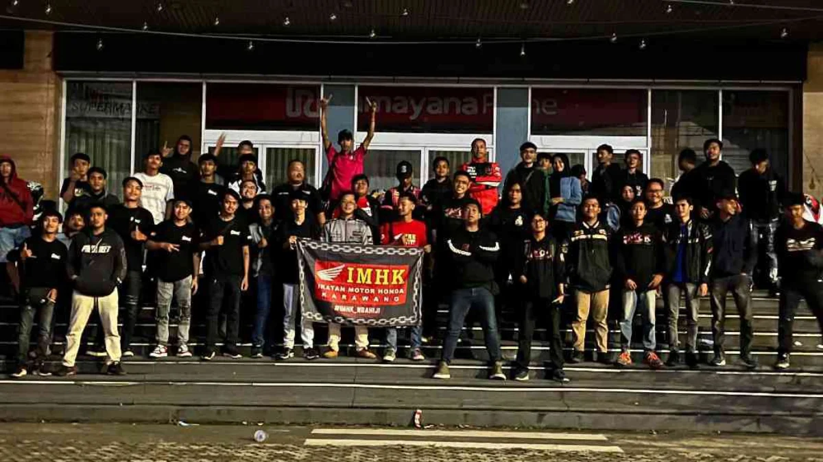 Ikatan Motor Honda Karawang Gelar Kopdargab Sambut Bulan Ramadhan Kopdar gabungan puluhan bikers Honda di karawang.