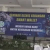 ILustrasi Acara Smart Wallet yang selalu membagi-bagikan hadiah.