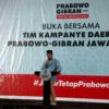 Ridwan Kamil saat pembubaran TKD Prabowo Gibran Jabar, Sabtu (23/03)