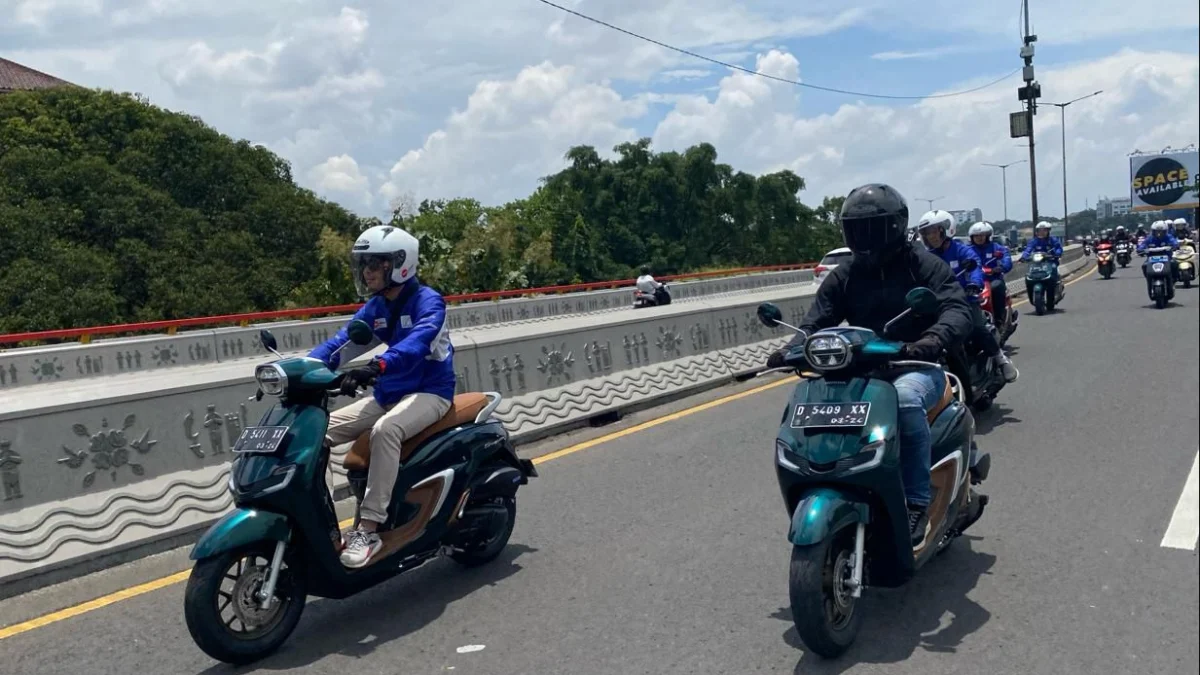 Keamanan pengendara sepeda motor dijalan untuk meminimalisir bahaya.