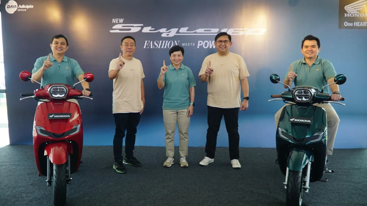 DAM Resmi Memperkenalkan Skutik Premium Fashionable New Honda Stylo 160 di Jawa Barat Skutik Premium Fashionable New Honda Stylo 160 yang mulai perkenalkan di Jawa Barat