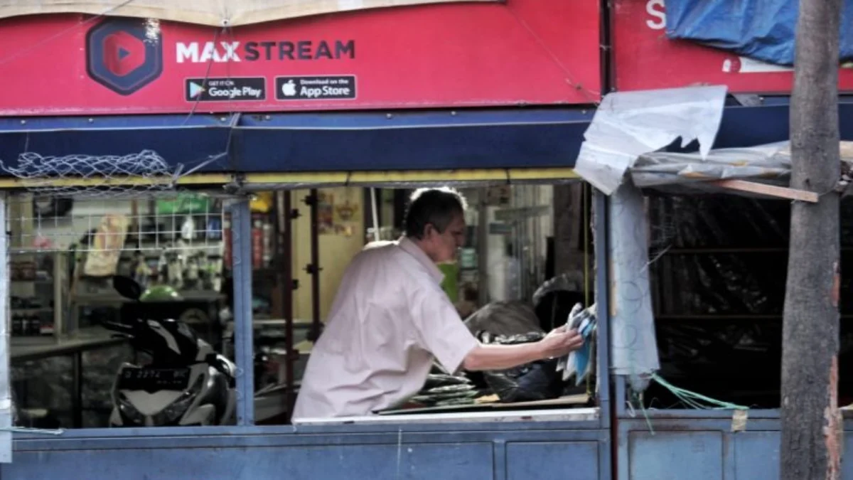 Potret PKL Cicadas, Jalan Cikutra, Kota Bandung (Dok. Jabar Ekspres)