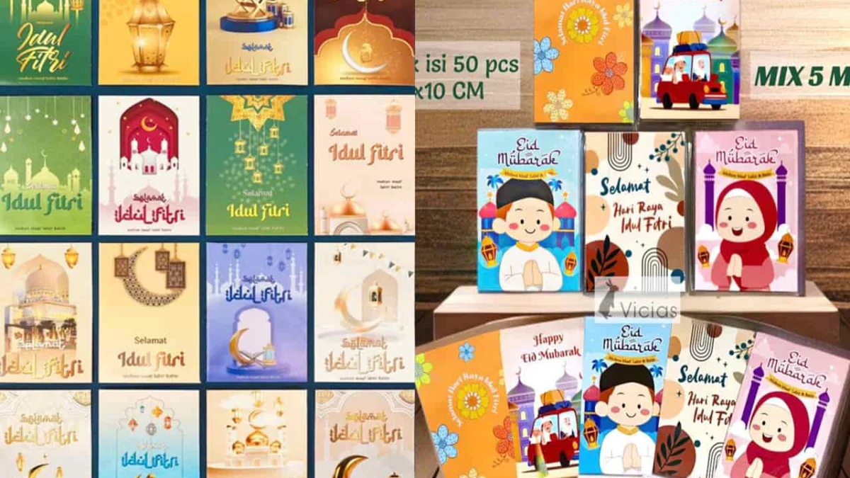 10 Rekomendasi Amplop Lebaran untuk Idul Fitri 2024, Harga Mulai Rp710 Perak!