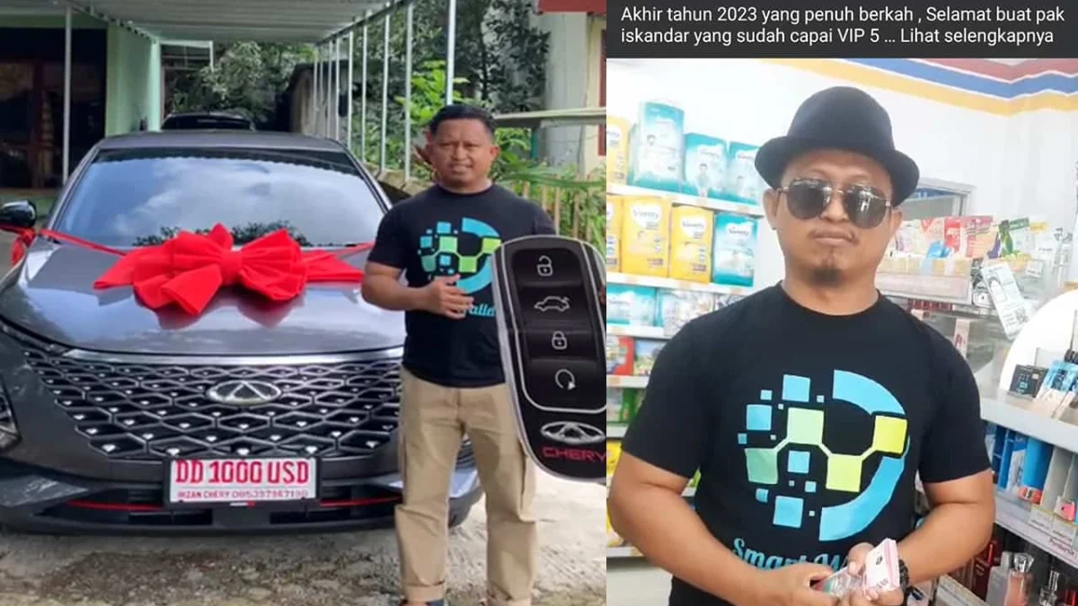 Leader Smart Wallet Membeli Mobil, Sementara Member Susah Withdraw