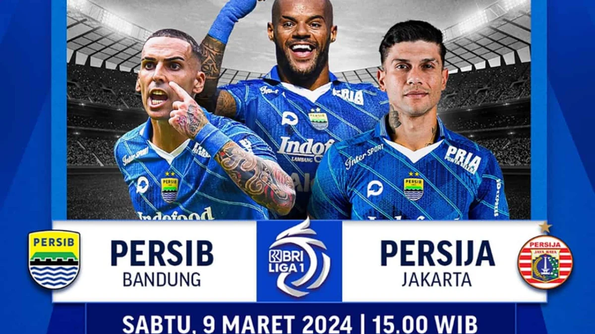 Link Live Streaming Persib vs Persija, 9 Maret 2024
