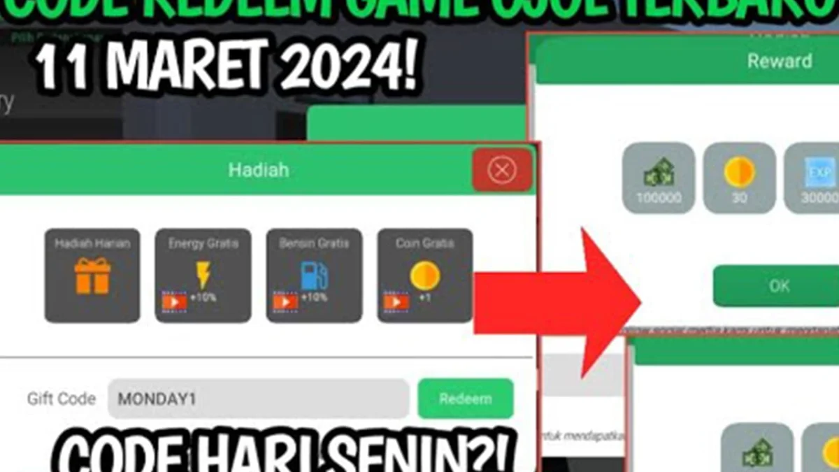 20 Kode Ojol The Game Hari Ini, 11 Maret 2024