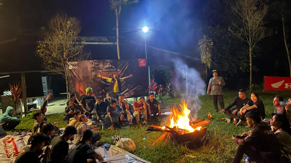 DAM Gelar Honda Bikers Adventure Camp 2024 Bersama Komunitas di Subang Suasana Adventure Camp 2024 Bersama Komunitas Biker Honda Se Jawa Barat di Subang