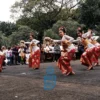 Doc. Penampilan Tari Pendet Bali Dihadapan Tamu Undangan dalam Acara Pawai Budaya di Pussen Arhanud Cimahi, Minggu 10 Maret 2024 (Mong)