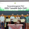 Pembukaan acara KKN Tematik Satu Hati yang diselenggarakan Yayasan AHM dan generasi muda. (ist)