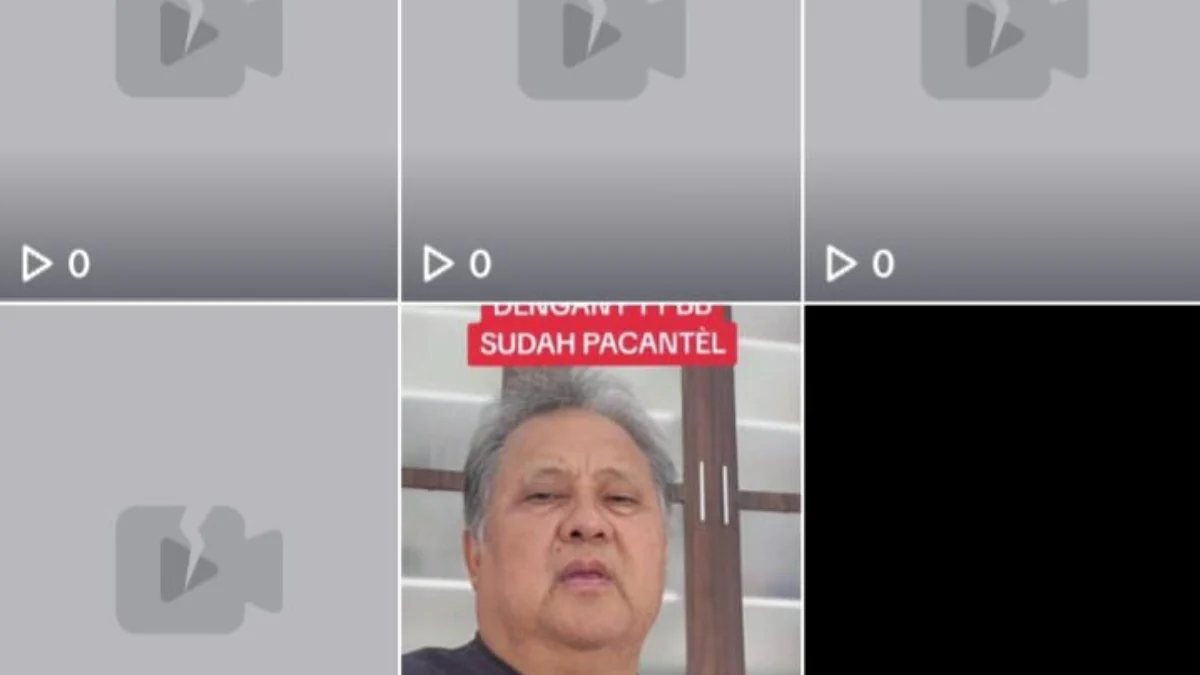 Terlihat 4 video di akun Ema Sumarna yang kini tak dapat diakses oleh Publik, terindikasi penghapusan akun dilakukan oleh Sekda Kota Bandung tersebut (Tangkapan Layar Sadam / JE)
