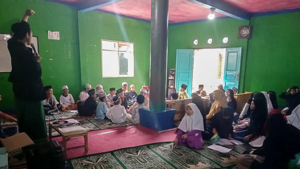 Remaja IKPPS saat mengadakan kegiatan pesantren kilat. Foto : Sandika Fadilah/Jabarekspres.com