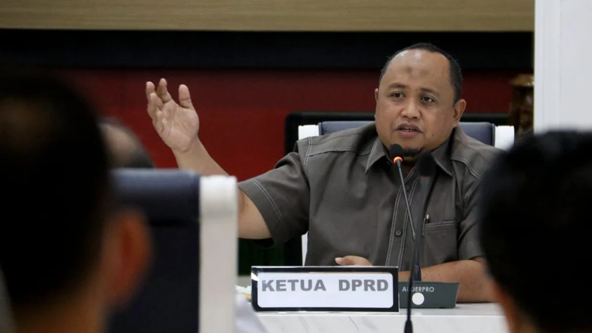 Ketua DPRD Kota Bogor, Atang Trisnanto. (Yudha Prananda / Jabar Ekspres)