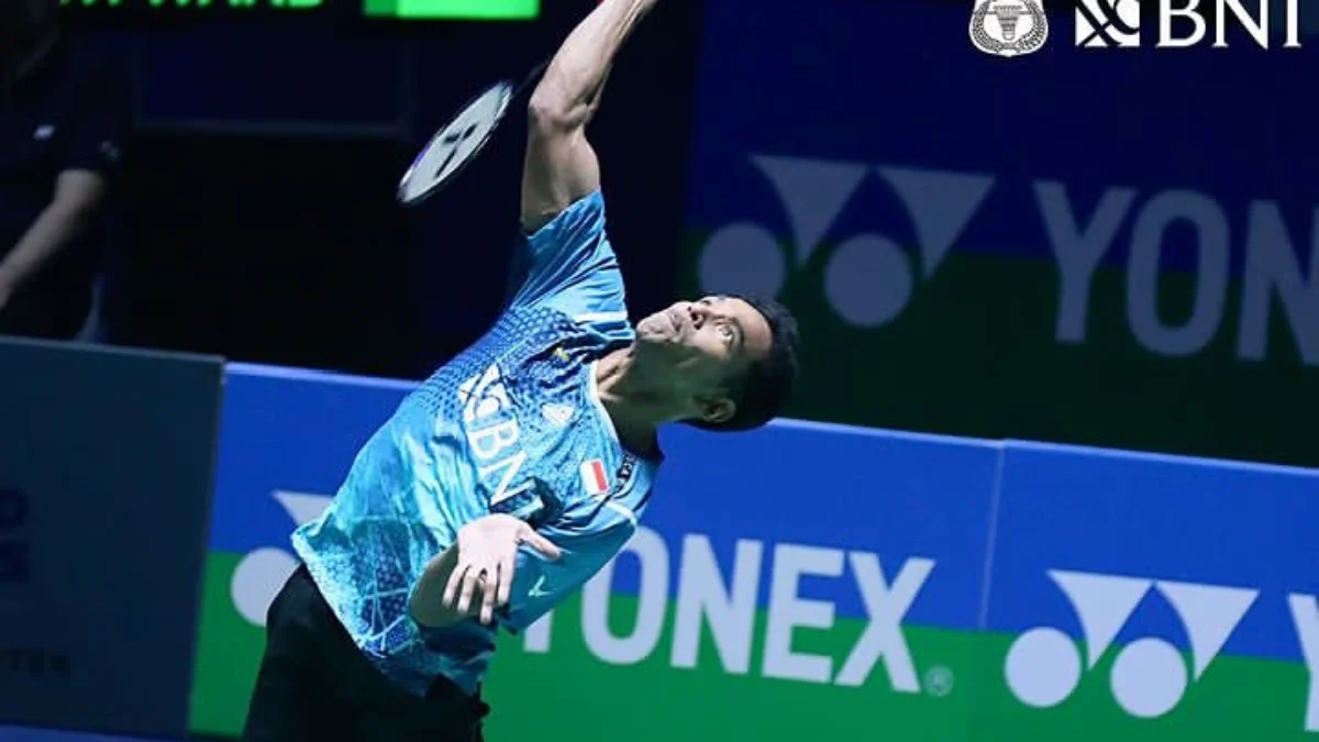 Potret Chico Aura Dwi Wardoyo dalam pertandingan French open 2024 ( Instagram badminton.ina)