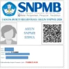 Belum Memiliki Akun SNPMB 2024 untuk Daftar UTBK SNBP 2024, Ini Penjelasannya/ Contoh Bukti Daftar Akun SNPMB 2024/ Dok. SNPMB