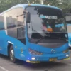 Penampakan DAMRI Kota Bandung rute Leuwipanjang-Ledeng.