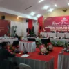 Proses rekapitulasi di Kantor KPU Jabar