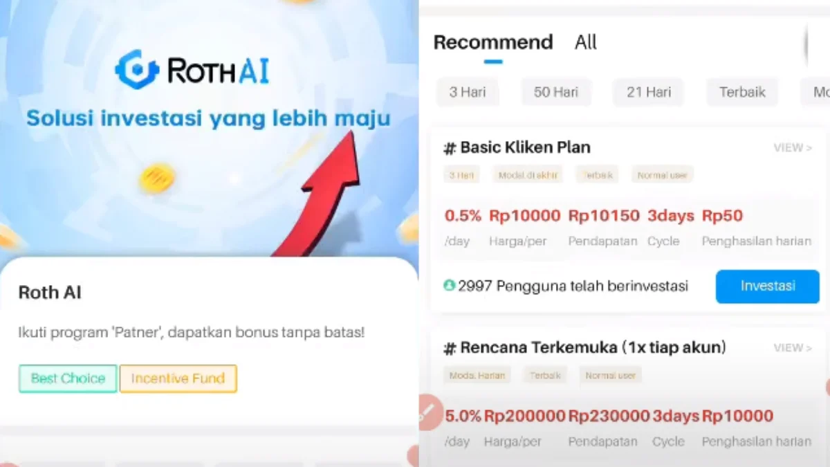 Terungkap! Apakah Aplikasi ROTH AI Masih Membayar? Ternyata Penipuan Berkedok Investasi