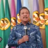 Menteri Kelautan dan Perikanan, Sakti Wahyu Trenggono saat ditemui di Jatinangor, Kabupaten Sumedang. (Yanuar/Jabar Ekspres)